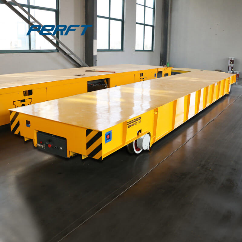 coil transfer car, transfer carriage, rail guided vehicle - The Maximum Load Of The Trackless Rubber Handling Vehicles